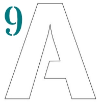 9 inch stencil letters to print